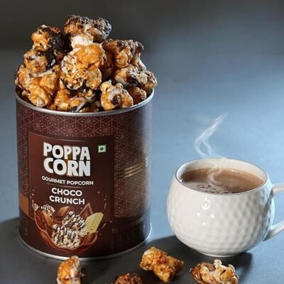 POPPACORN Gourmet Popcorn, Tin Pack (150g, Choco Crunch)