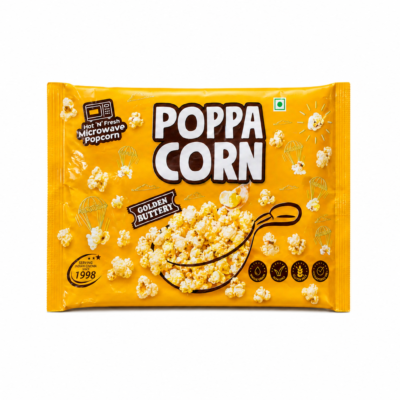 33Gms,Pack Of 20 Golden Buttery, Microwave Popcorn Hot 'N' Fresh Popcorn