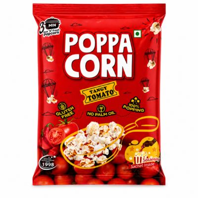 60Gms, Pack Of 15 Tangy Tomato, Instant Popcorn Hot 'N' Fresh Popcorn