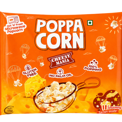 Microwave Cheesy Mania Popcorn (50Gms,Pack Of 15)