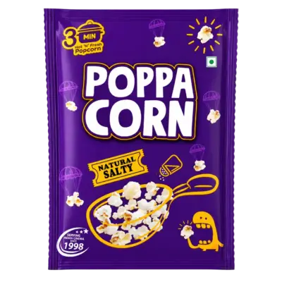 Instant Natural Salty Popcorn(70Gms, Pack Of 15 )