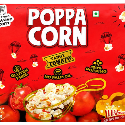 Microwave Tangy Tomato Popcorn (50Gms,Pack Of 15)