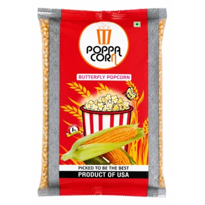Poppa Corn USA Butterfly Popcorn corn 1KG Pack
