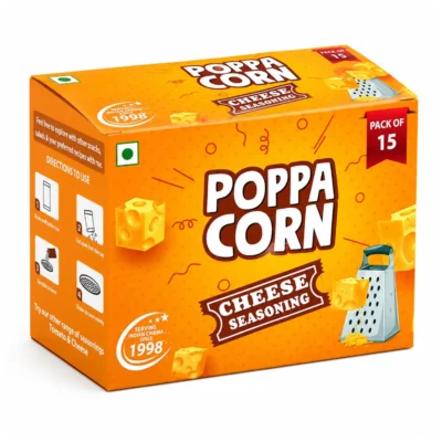Poppa Corn Cheese Seasoning powder 15 Sachets