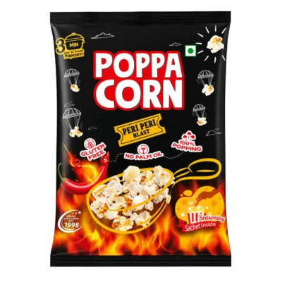 Poppa Corn Instant Peri Peri Blast Popcorn 15 Pack